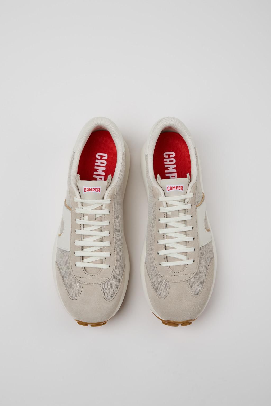 캠퍼 멀티컬러 누벅 남성 스니커즈 Pelotas Athens K101060-007 GREY - 상세 이미지 4
