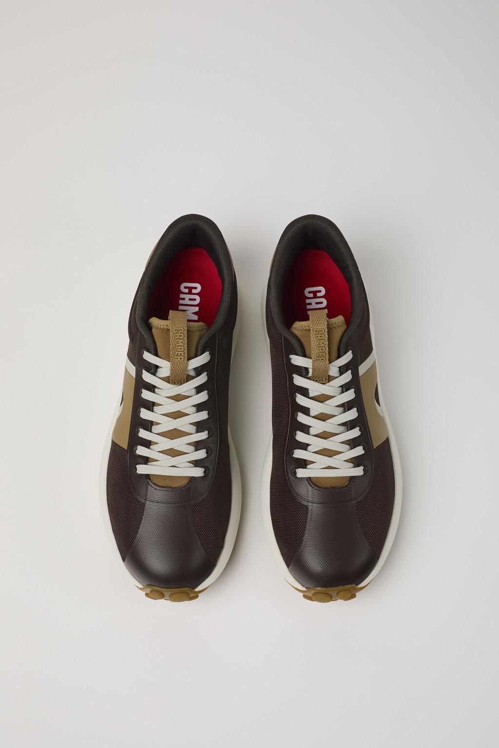 캠퍼 브라운 텍스타일 스니커즈 Pelotas Athens K100944-012 BROWN - 상세 이미지 4