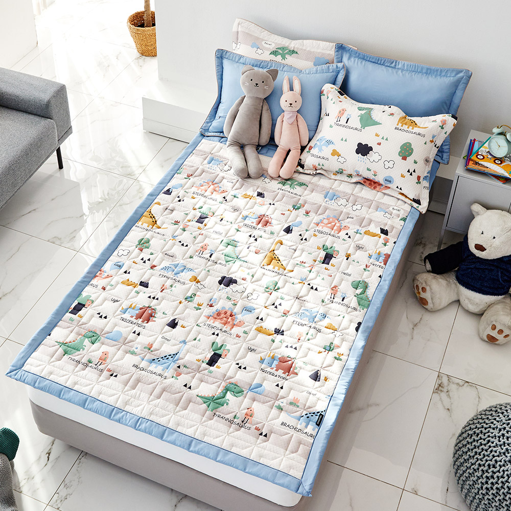 디노드림 모달 침대패드 SS 블루