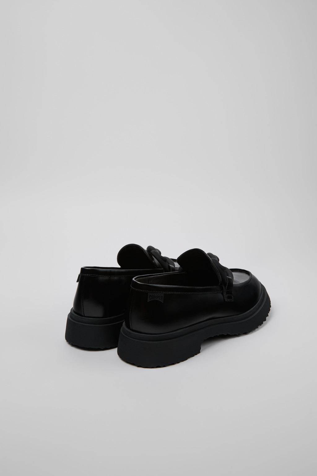 캠퍼 프리미엄 블랙 가죽 남성 로퍼 Walden K101029-001 BLACK - 상세 이미지 3
