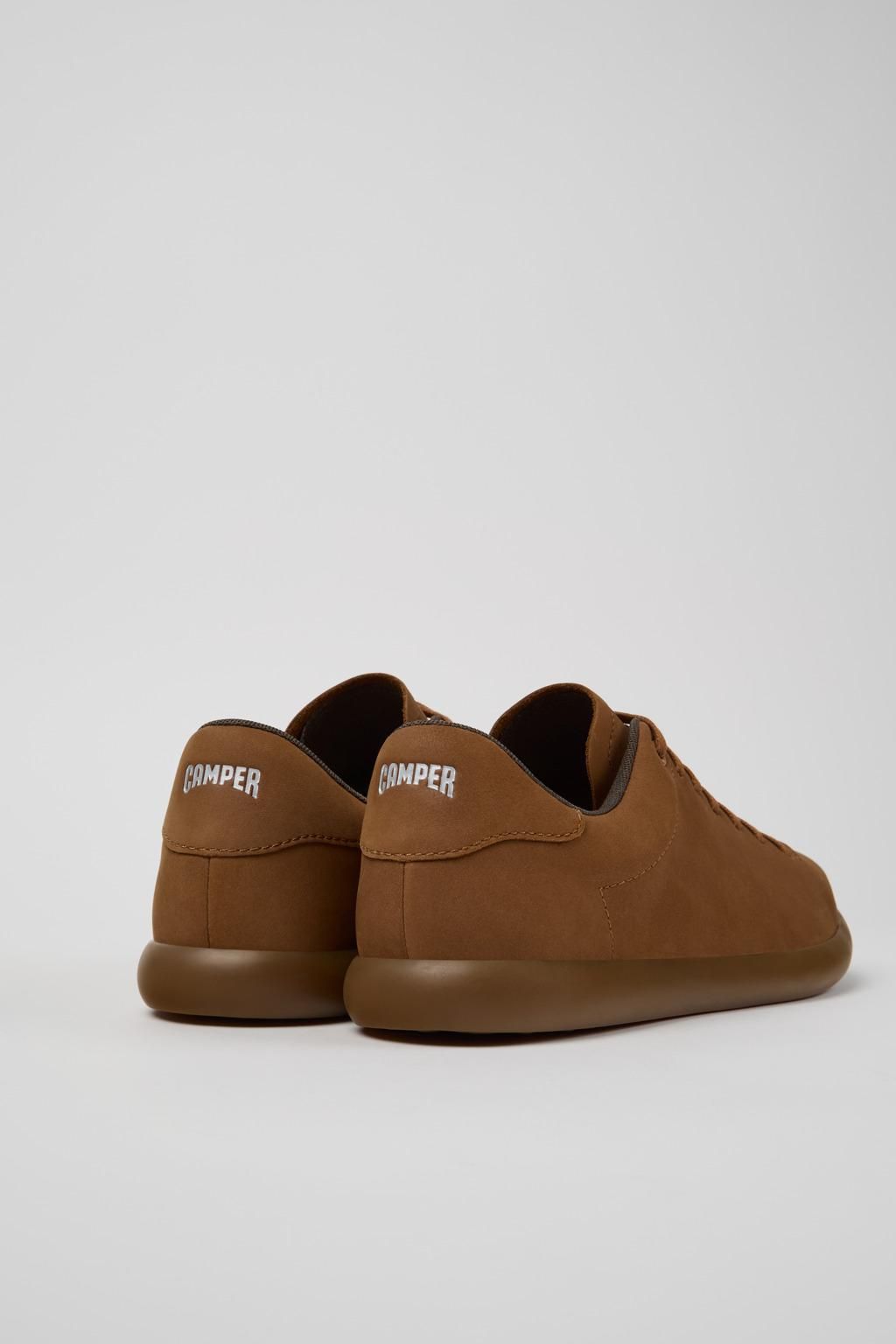캠퍼 브라운 누벅 스니커즈 Pelotas Soller K101003-008 BROWN - 상세 이미지 3