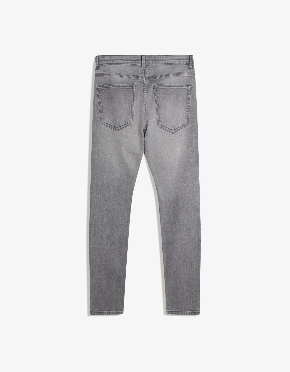 버쉬카 슬림핏 테크니컬 그레이 스키니 진 5346/388 DARK GREY - 상세 이미지 2