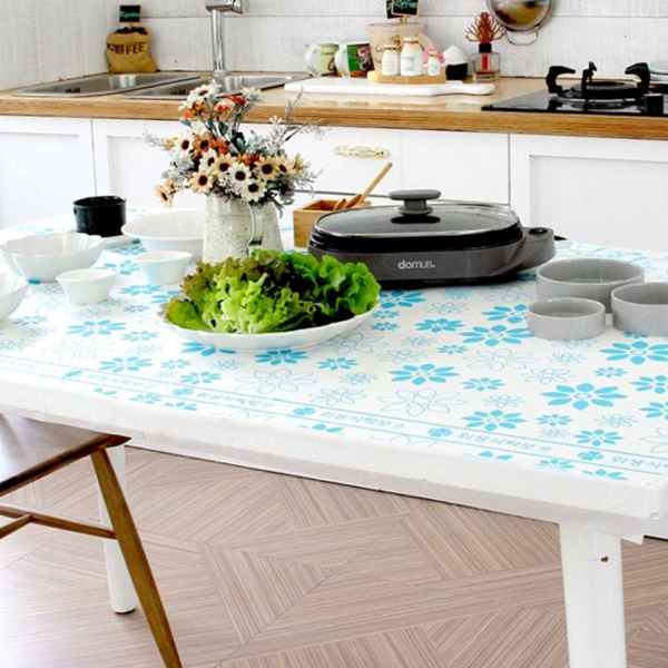 일회용 식탁보 비닐 커버 식당용 비닐 커버 테이블보 무지