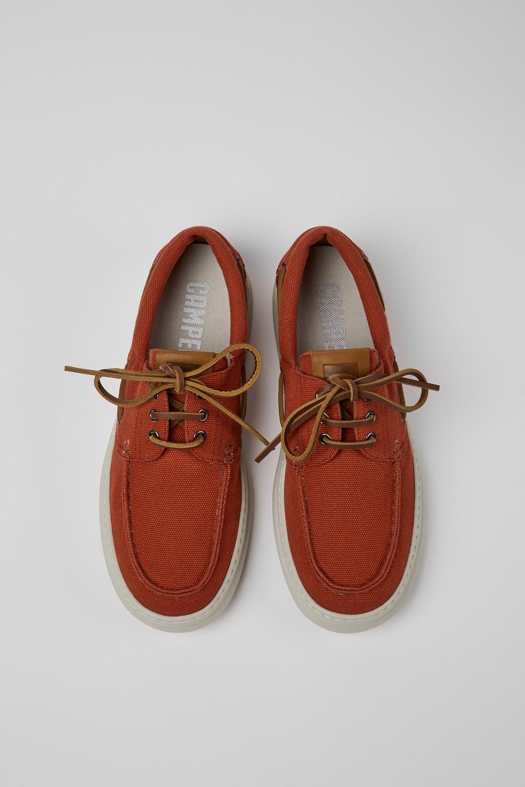 캠퍼 레드 테크니컬 보트슈즈 Runner K100804-001 RED - 상세 이미지 4