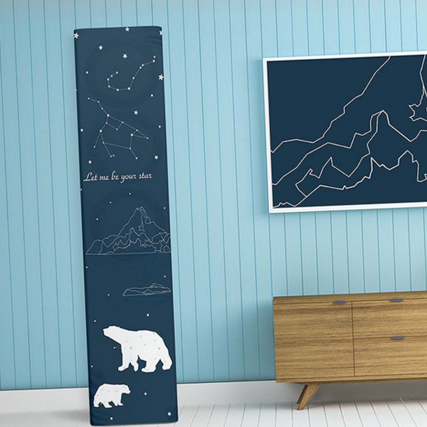 인테리어 스탠드형 에어컨 커버 지퍼형 사각 에어컨 커버 사계절