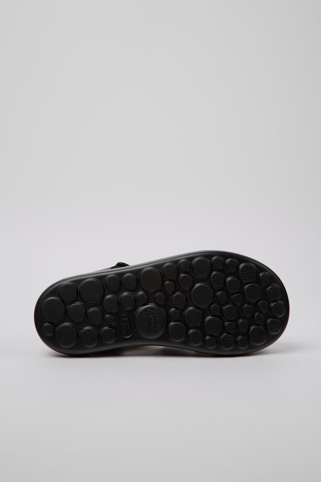 캠퍼 블랙 레더 남성 스트랩 샌들 Pelotas Flota K100938-003 BLACK - 상세 이미지 5