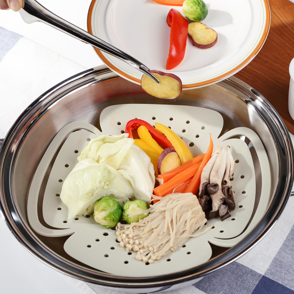 인콕 국산 날개형 실리콘 찜기 받침 찜판 삼발이 - 상세 이미지 5