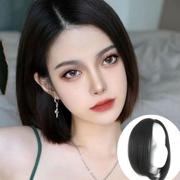 내추럴 여자 통가발 데일리 여자 단발 고열사 헤어 - 상품 이미지