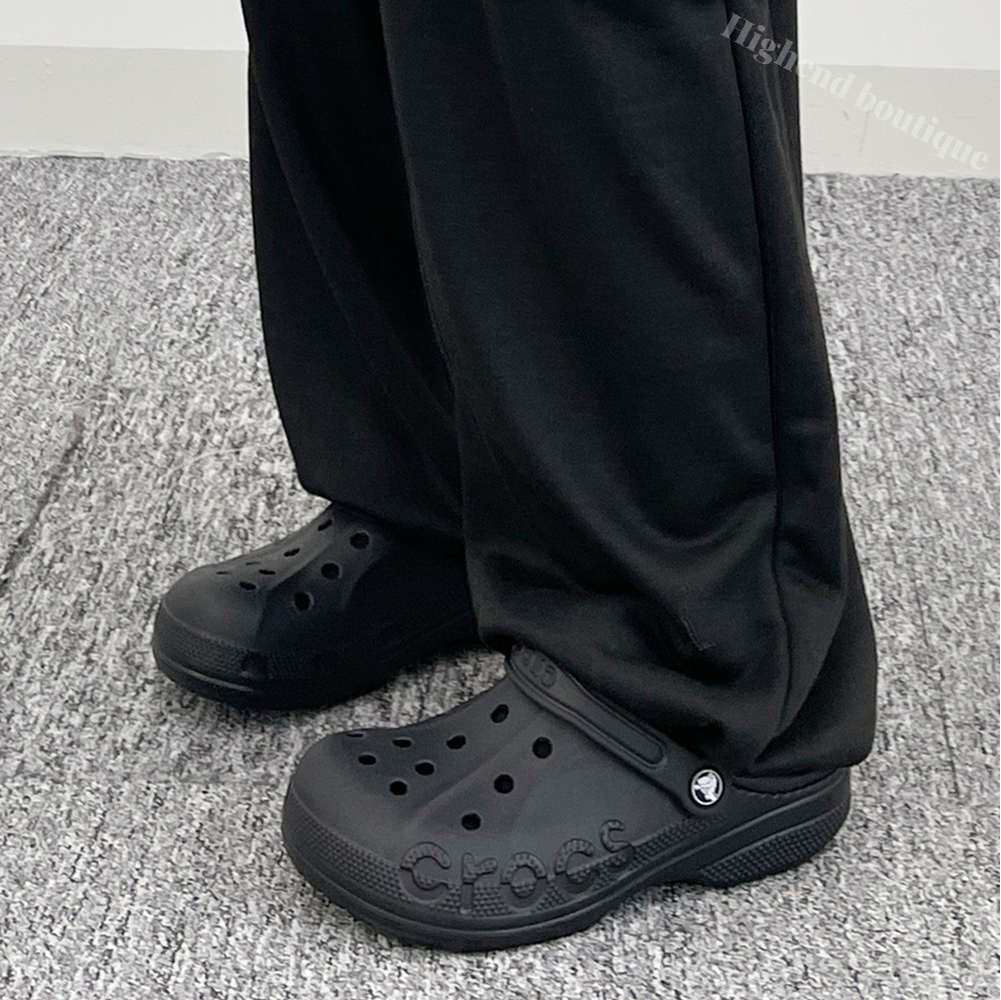 크록스 털슬리퍼 겨울 퍼 털신 털신발 퍼슈어 블랙, 230