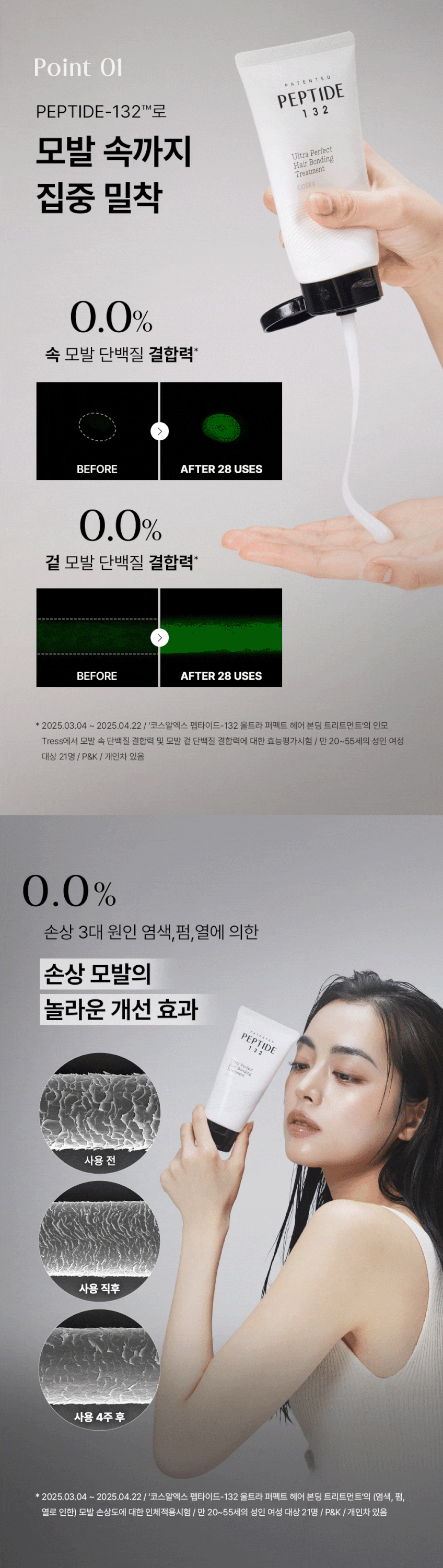 traitement cheveux coréen peptide