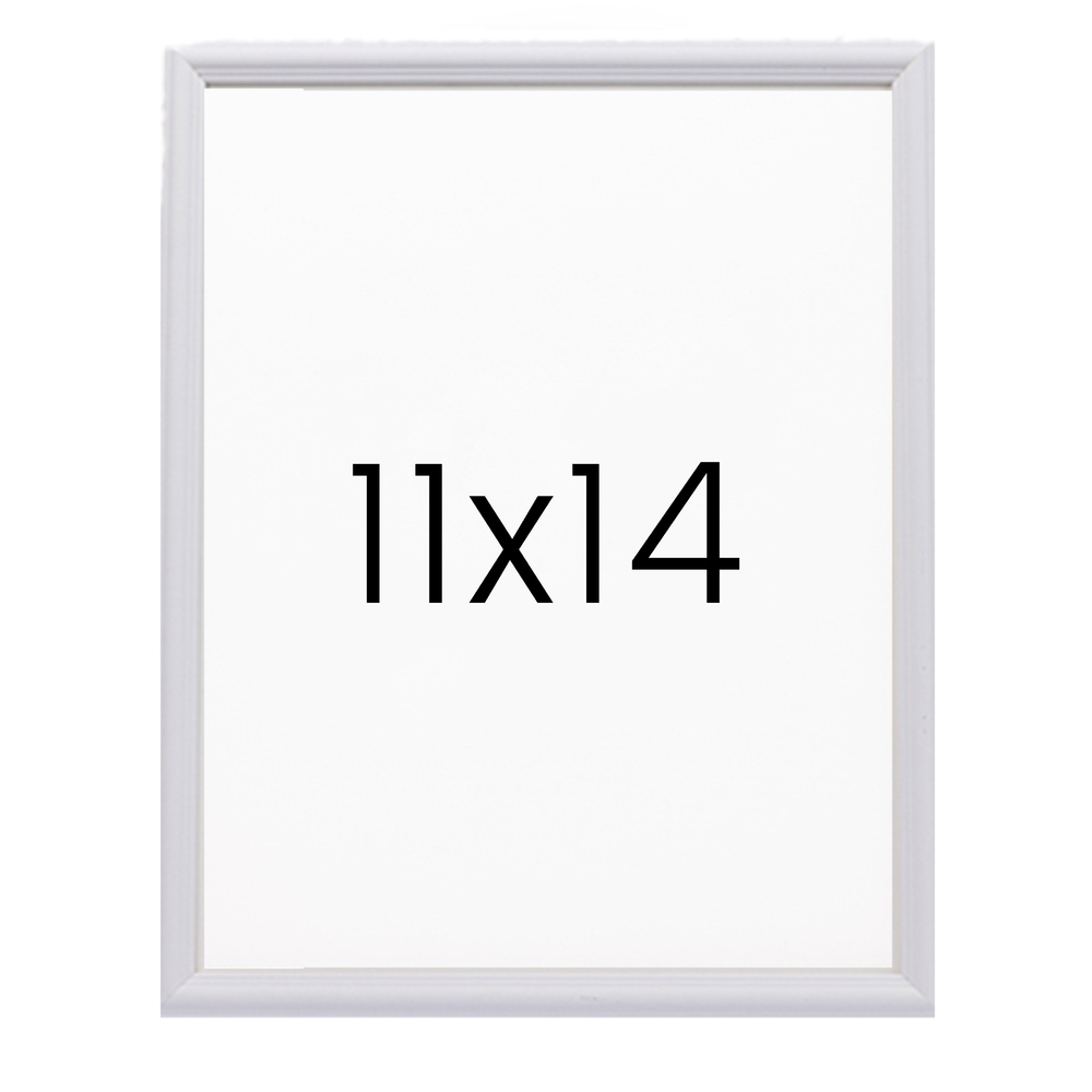 앤디크라인 원목액자 웨딩액자 우드 아크릴 프레임 스튜디오 틀 11x14 279x355mm, 화이트 - 상품 이미지