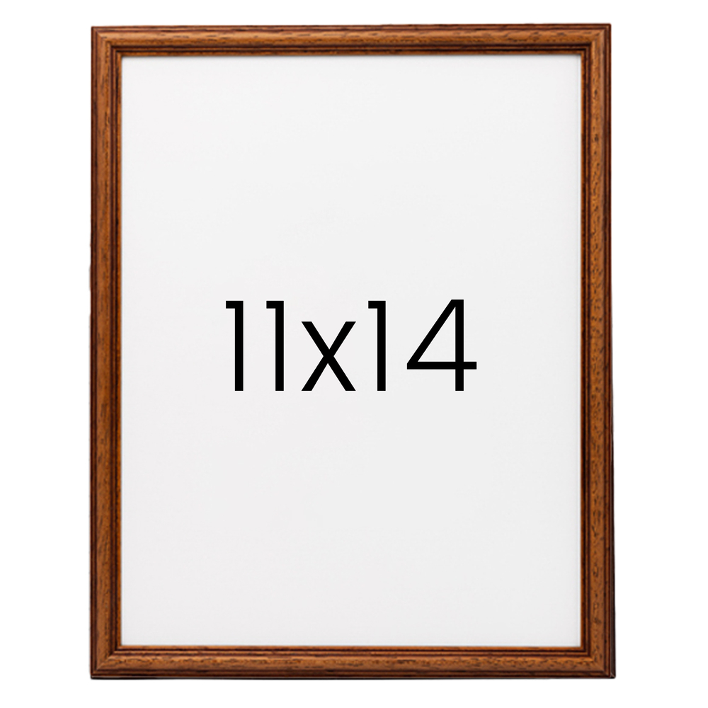 앤디크라인 원목액자 웨딩액자 우드 아크릴 프레임 스튜디오 틀 11x14 279x355mm, 오크 - 상품 이미지