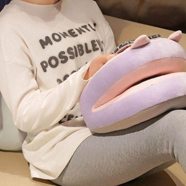 귀여운 낮잠 쿠션 캐릭터 학생 낮잠 베개 강아지