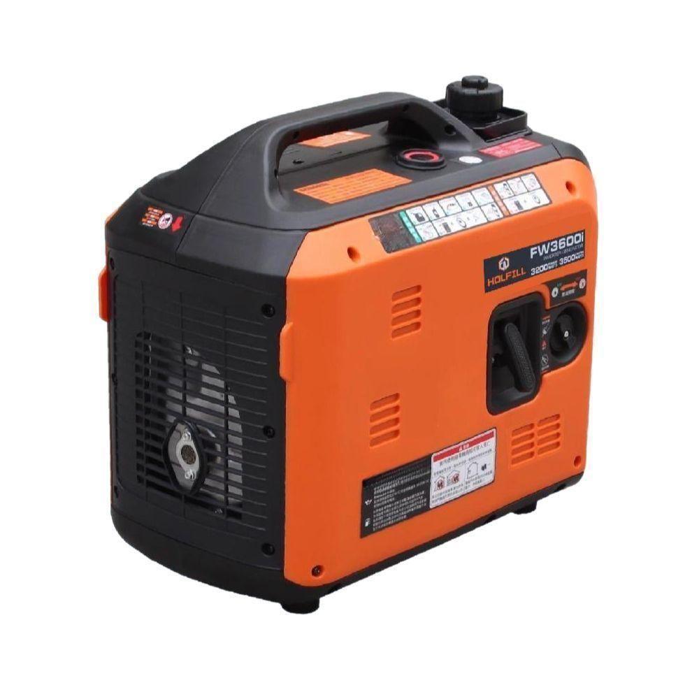 트럭 에어컨 DC 츄레라 발전기 충전 배터리 110V/220V 수동 시작 3.5KW - 상품 이미지