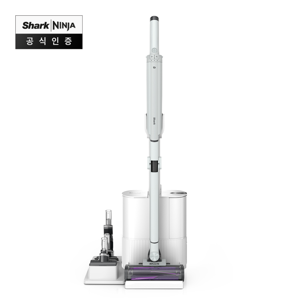 [연말 혜택! 텀블러 증정] 샤크 가벼운 무선청소기 에보 파워 시스템 NEO+ LC351KRWH (자동먼지비움) 제품 이미지