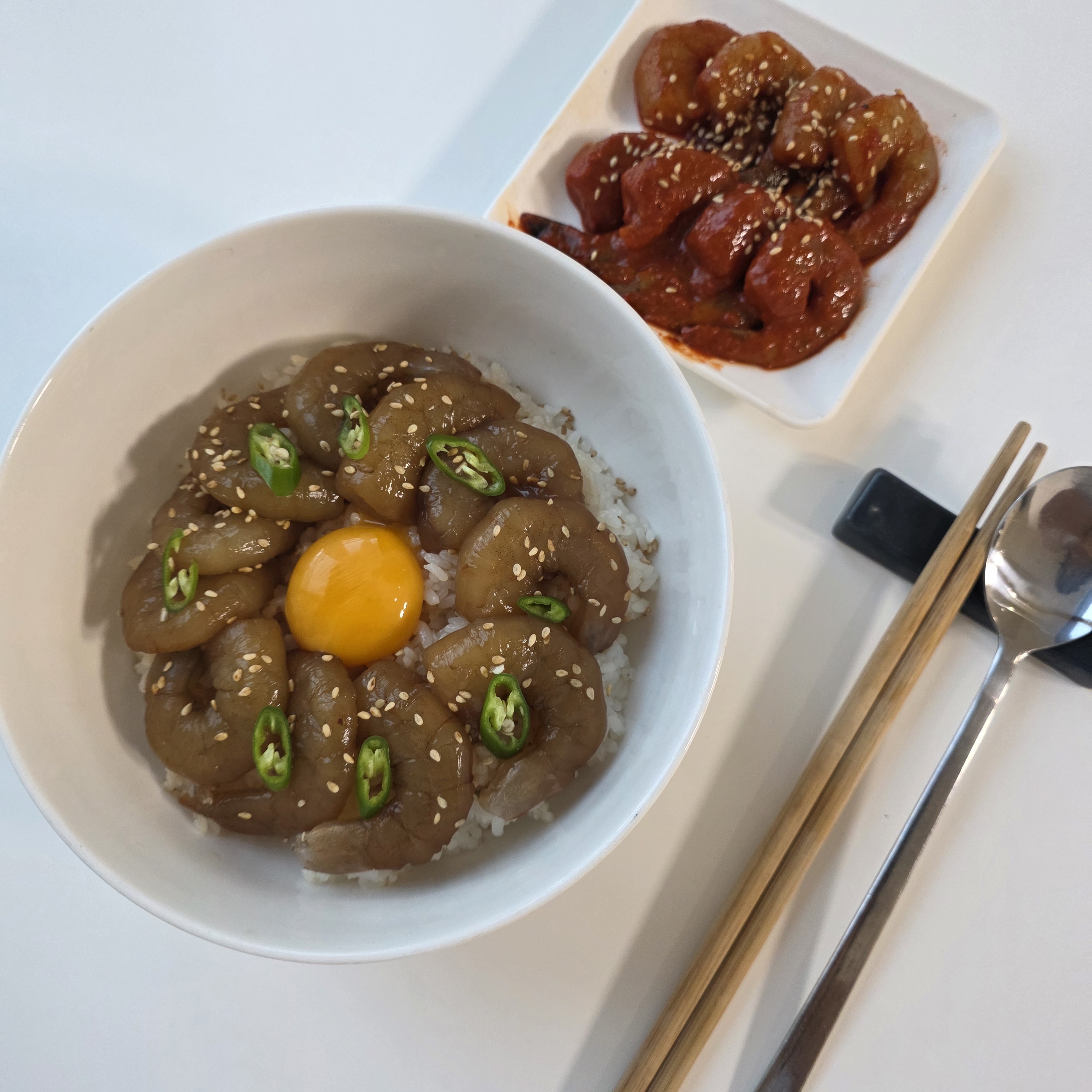 밥도둑 순살 새우장 깐새우장 간장 양념 대하장 꼬막장 400g 찰보리된장 - 상세 이미지 4