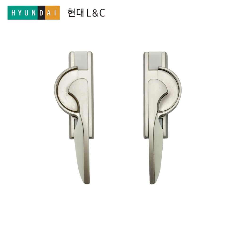 한화 현대 엘앤씨 크리센트 구형 샤시 잠금장치 소형 좌 베란다 잠금 창문 걸쇠 걸림쇠부품 - 상세 이미지 3