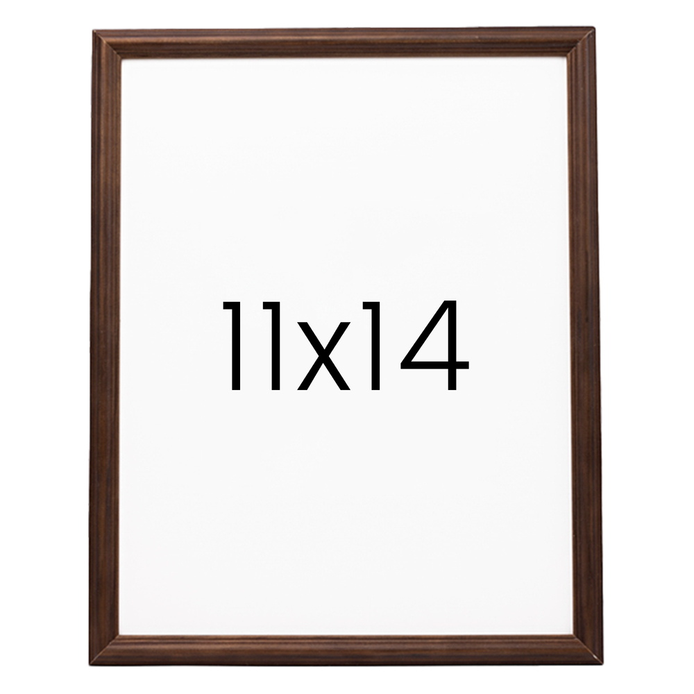 앤디크라인 원목액자 웨딩액자 우드 아크릴 프레임 스튜디오 틀 11x14 279x355mm, 진밤 - 메인 이미지