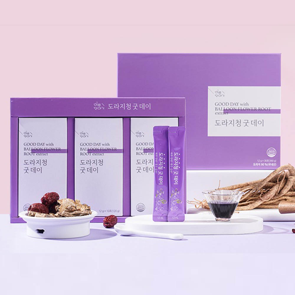 도라지청 스틱 도라지고 무설탕 약도라지청 먹는법 만들기 국산 30포 - 상품 이미지