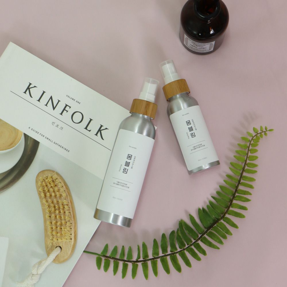 바스몽 강아지 실크 미스트 보습 진정 콜라겐 로즈 워터 스프레이 몽블링 150ml - 상세 이미지 3