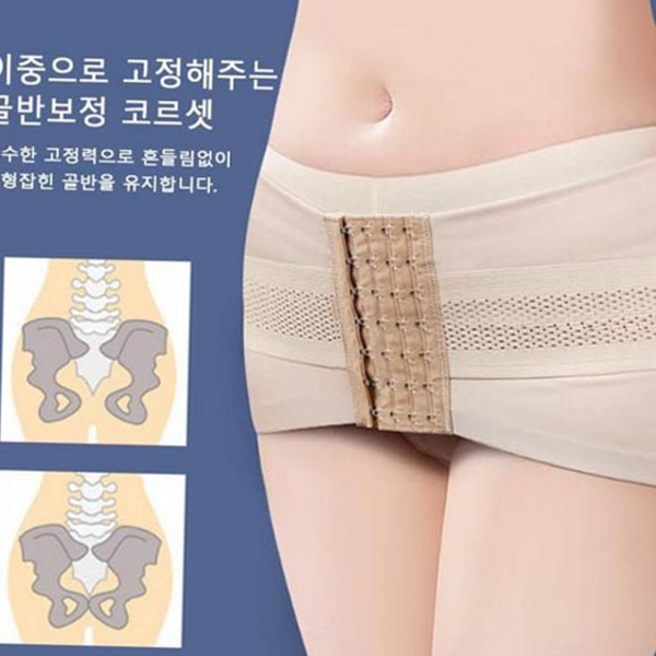 힙업 여성 골반 보정 속옷 코르셋 보정 속옷 바디라인 - 상품 이미지