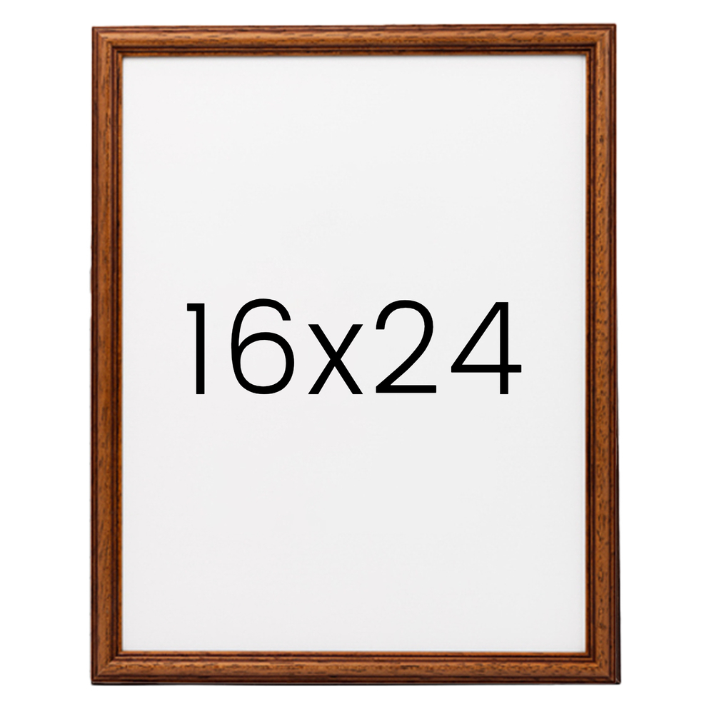 앤디크라인 원목액자 웨딩액자 우드 아크릴 프레임 스튜디오 틀 16x24 406x609mm, 오크 - 메인 이미지