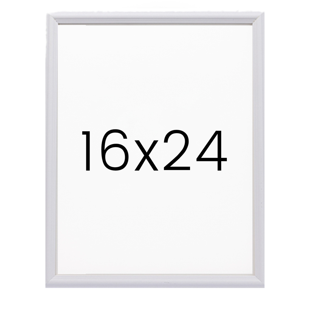 앤디크라인 원목액자 웨딩액자 우드 아크릴 프레임 스튜디오 틀 16x24 406x609mm, 화이트 - 메인 이미지