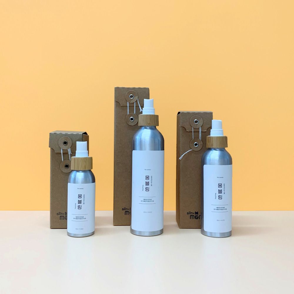 바스몽 강아지 실크 미스트 보습 진정 콜라겐 로즈 워터 스프레이 몽블링 150ml 이미지 7