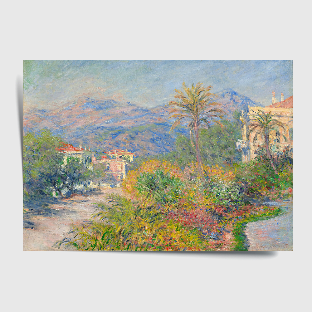 클로드 모네 인테리어 그림 액자 포스터 명화 Strada Romana 1884 - 상세 이미지 2