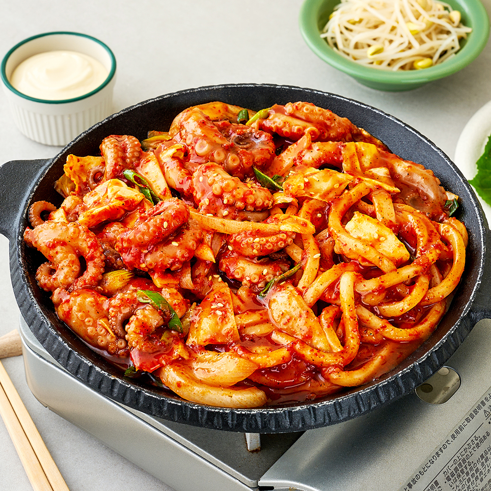 페이보잇 오동통 쭈꾸미볶음 300g, 2팩 매콤 양념 캠핑요리 이미지 6