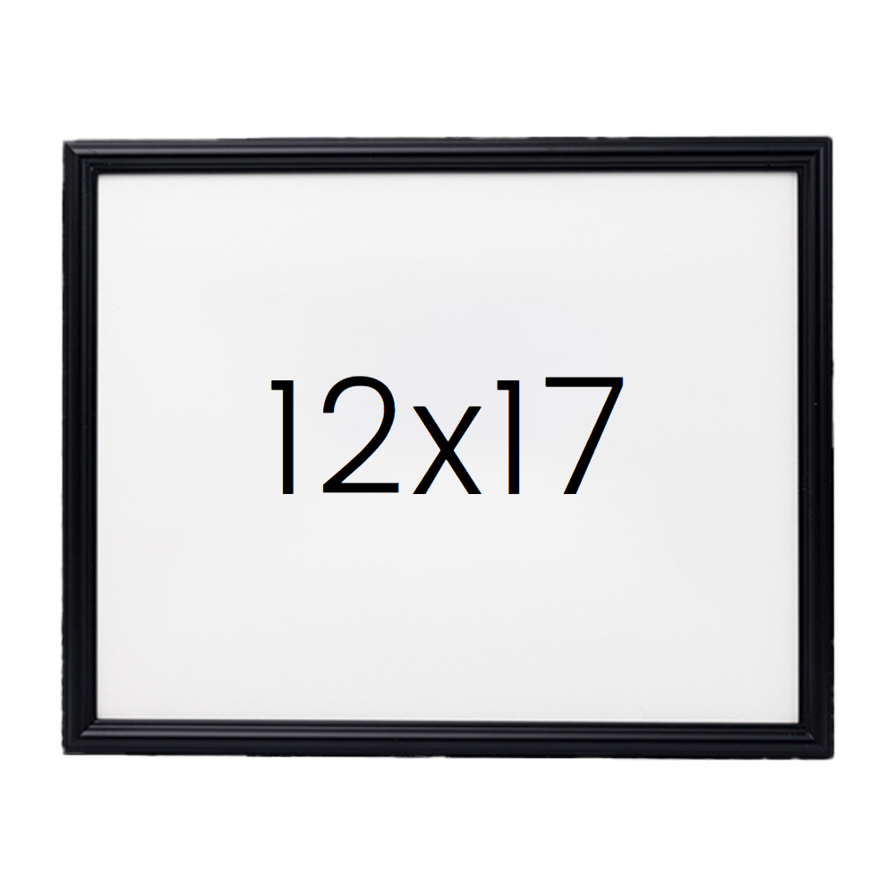 앤디크라인 원목액자 웨딩액자 우드 아크릴 프레임 스튜디오 틀 12x17 304x431mm, 블랙 - 메인 이미지