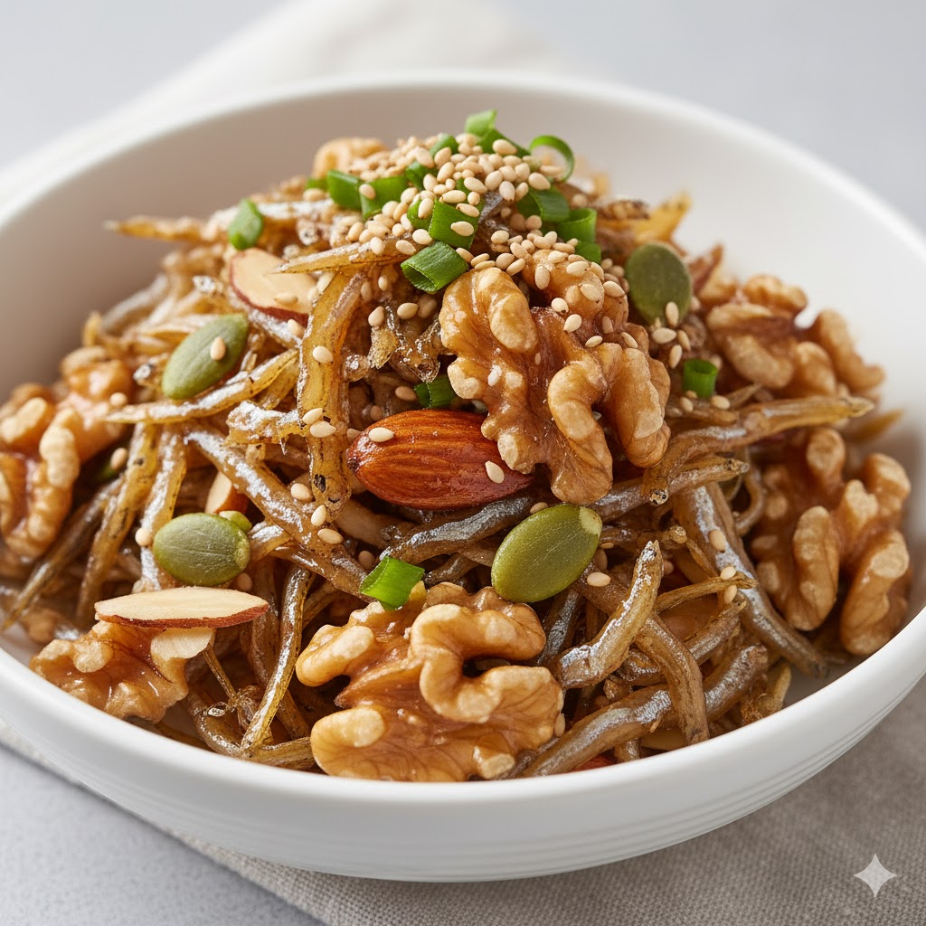 명식품본사 명품 혼합 멸치볶음 중포장 가정용 업소용 급식용 식당도매가 500g, 1개 - 상세 이미지 3
