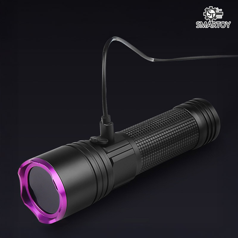 스마토이 충전식 UV 랜턴 라이트 365nm 축광 경화 형광 - 상세 이미지 5