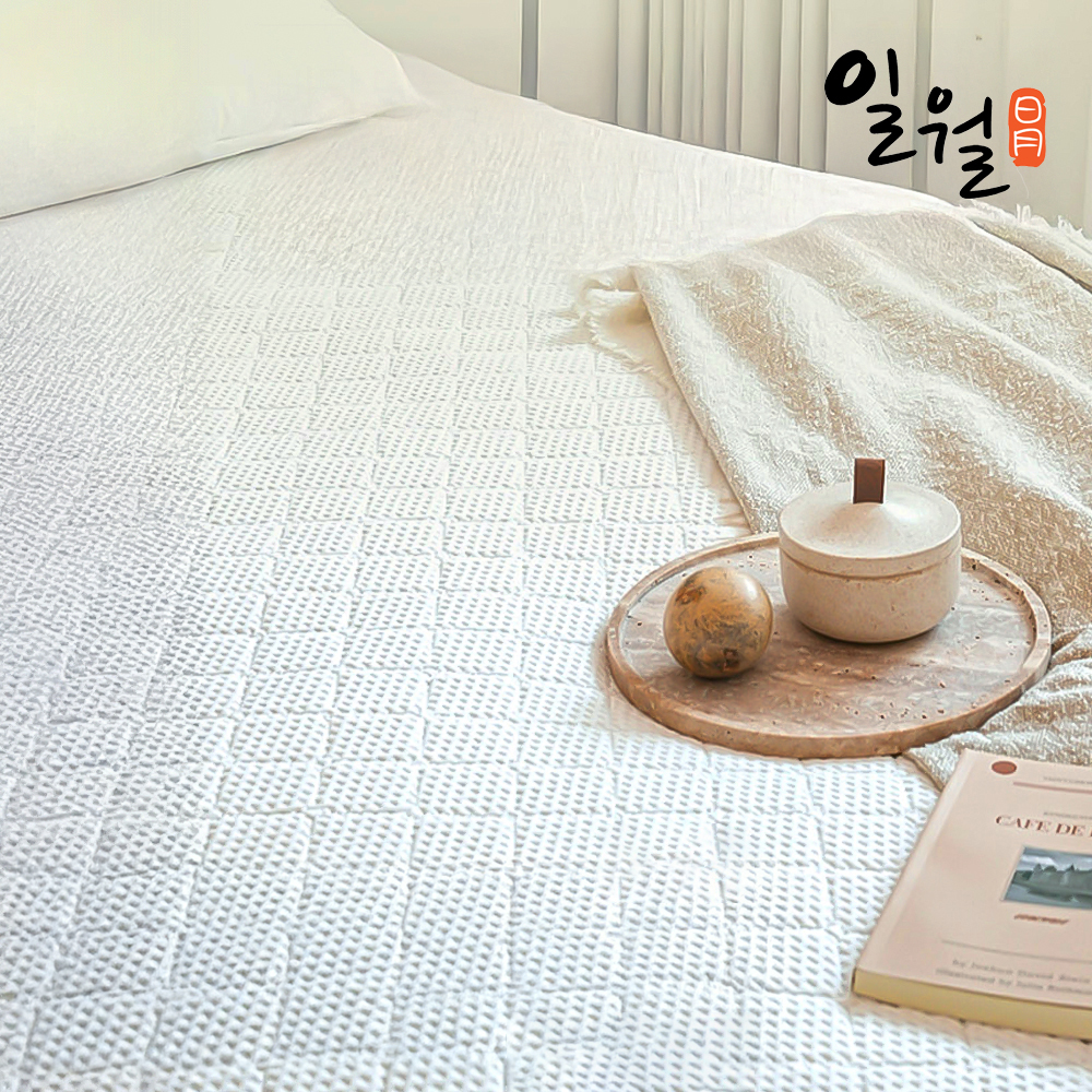 일월 프리미엄 텐셀 모달 탄소 카본매트 전자파차단 분리난방 전기매트 싱글