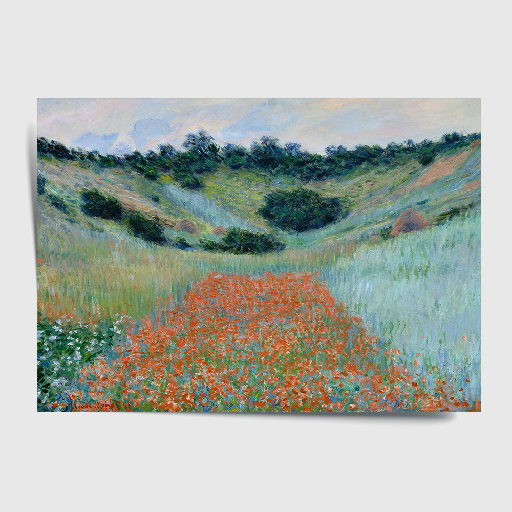 클로드 모네 인테리어 그림 액자 포스터 명화 Poppy 1885 - 상세 이미지 2