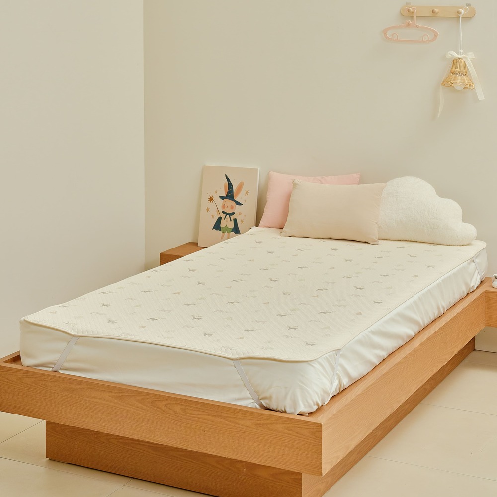 아가짱 신생아 무형광 논슬립 방수요 슈퍼싱글 200cm x 110cm