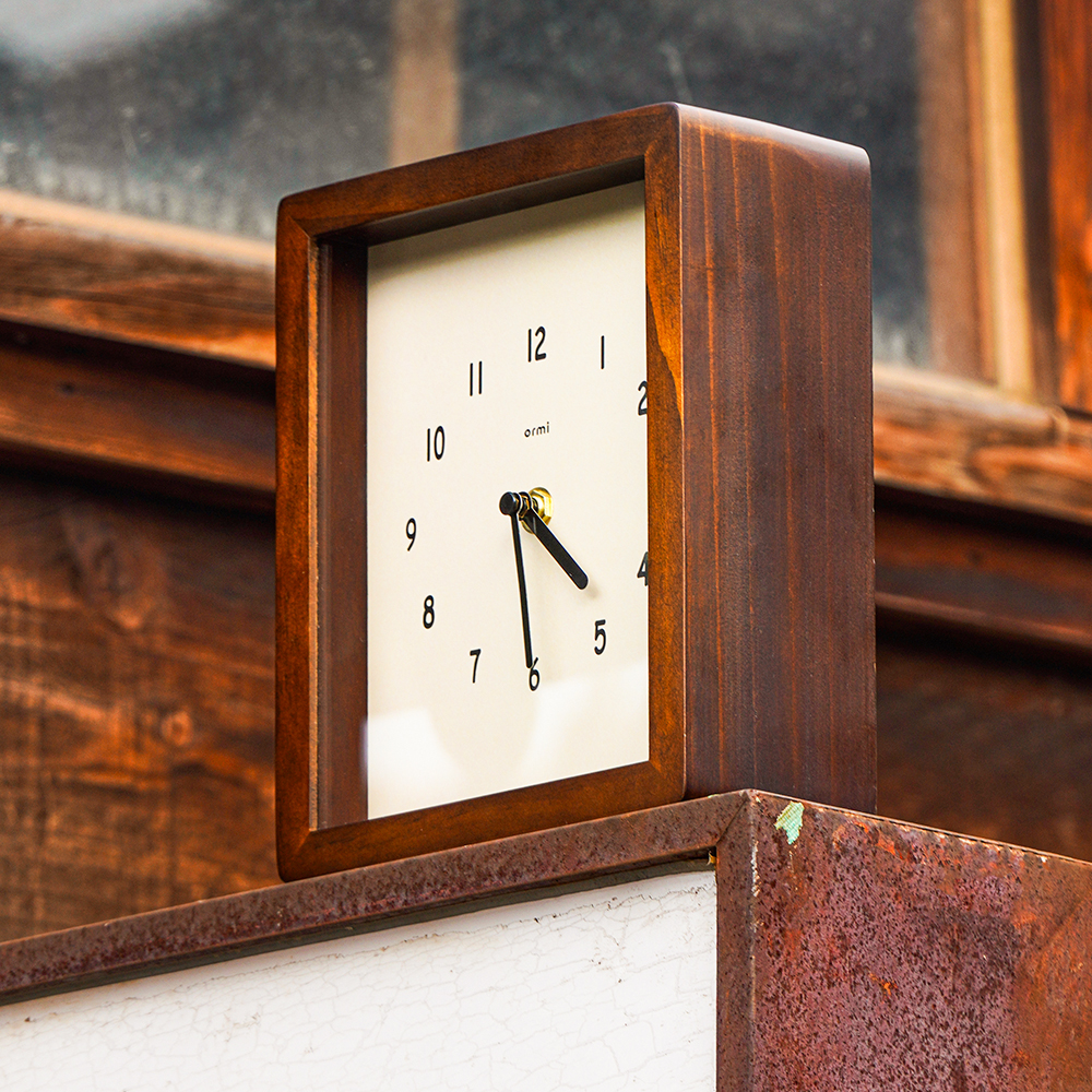 오르미 레트로 미로클락 우드 무소음 추시계 벽시계 괘종시계