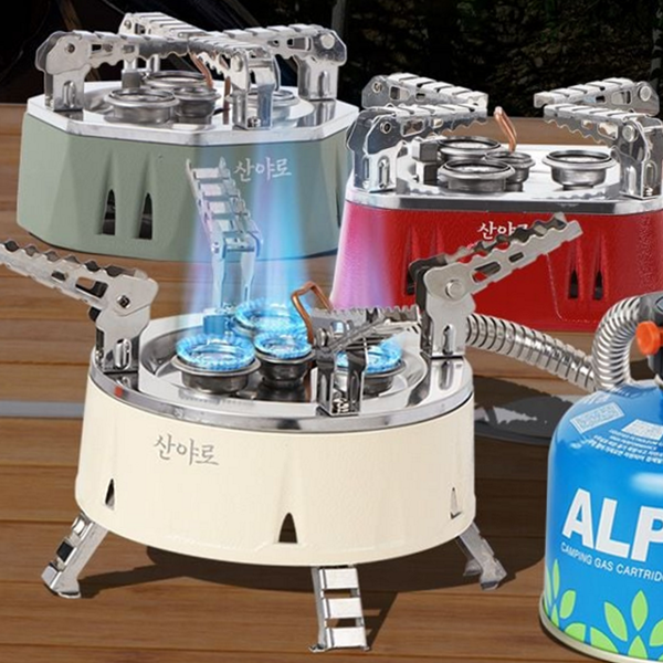 캠핑 스토브 고화력 휴대용 버너 아웃도어 가스