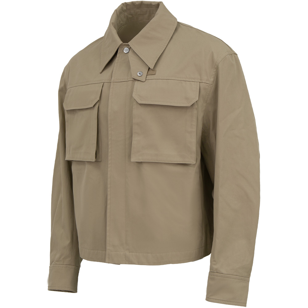 XL 아미 코튼 개버딘 워커 베이지 자켓 UJK846 CO0132 229 (2025 F/W) - 상세 이미지 2