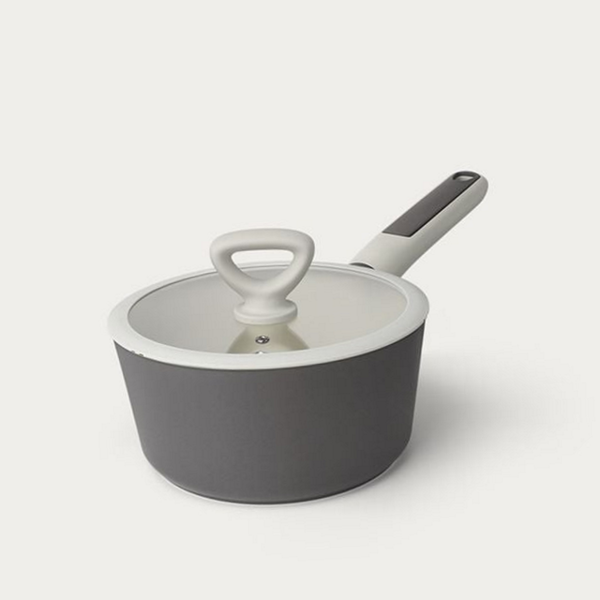 다용도 인덕션 편수 냄비 라면용 세라믹 편수 냄비 18cm - 상품 이미지