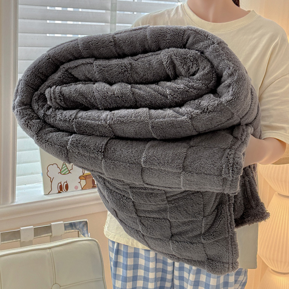양면 극세사 담요 두꺼운 겨울 캠핑 소파 이불 블랭킷 담요 소형