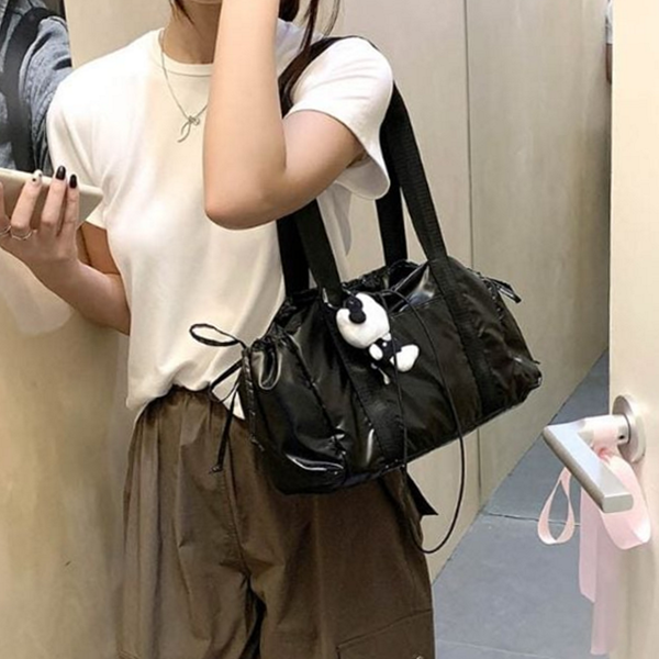 리본 여성 숄더백 크로스 여자 숄더백 캐주얼 데일리 - 상품 이미지