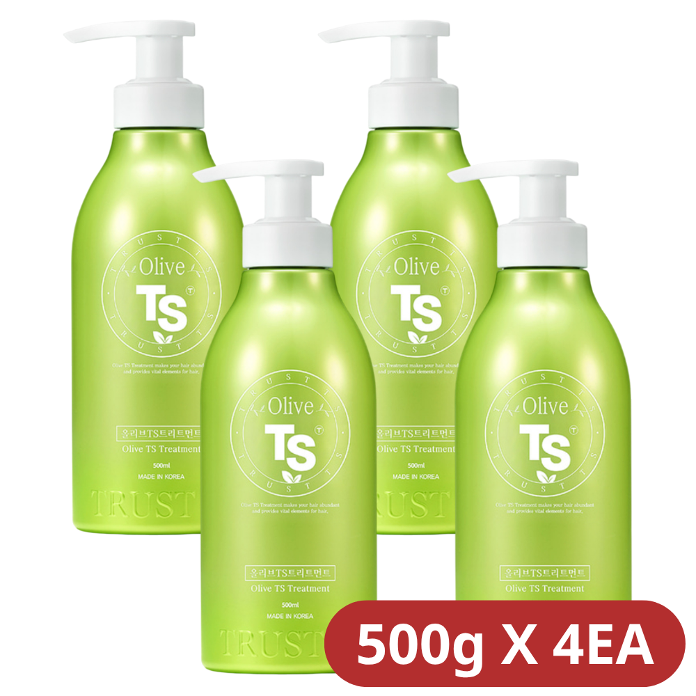 [소분파우치 증정] 올리브 TS 트리트먼트 500ml, 4개 - 상세 이미지 4