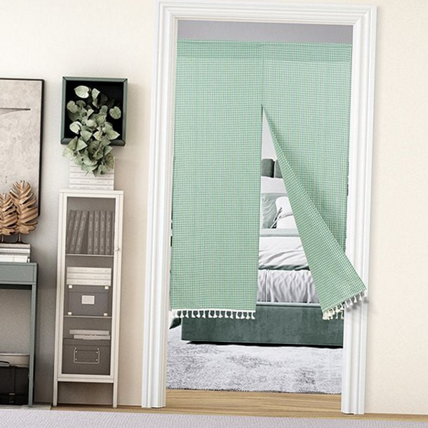 봉집형 주방 가림막 커튼 반창 현관 가림막 커튼 인테리어