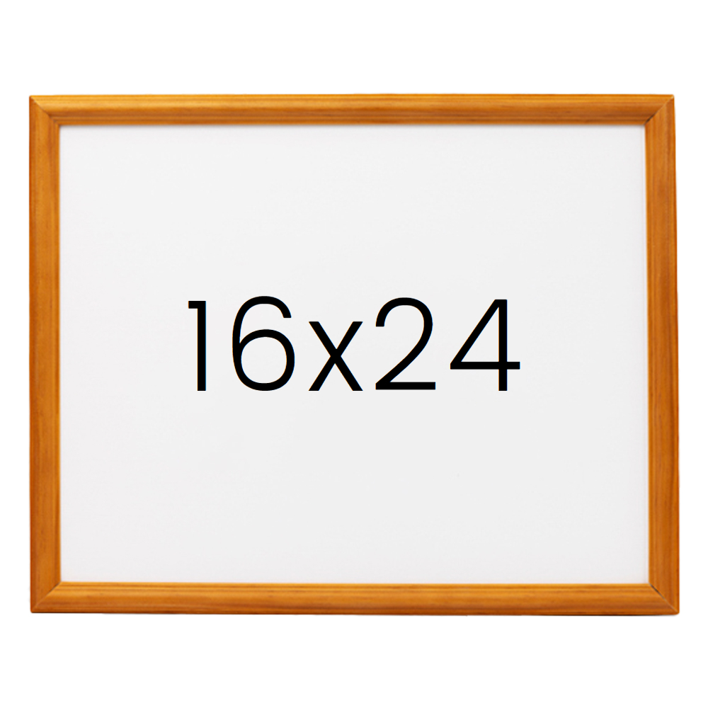 앤디크라인 원목액자 웨딩액자 우드 아크릴 프레임 스튜디오 틀 16x24 406x609mm, 연밤 - 메인 이미지