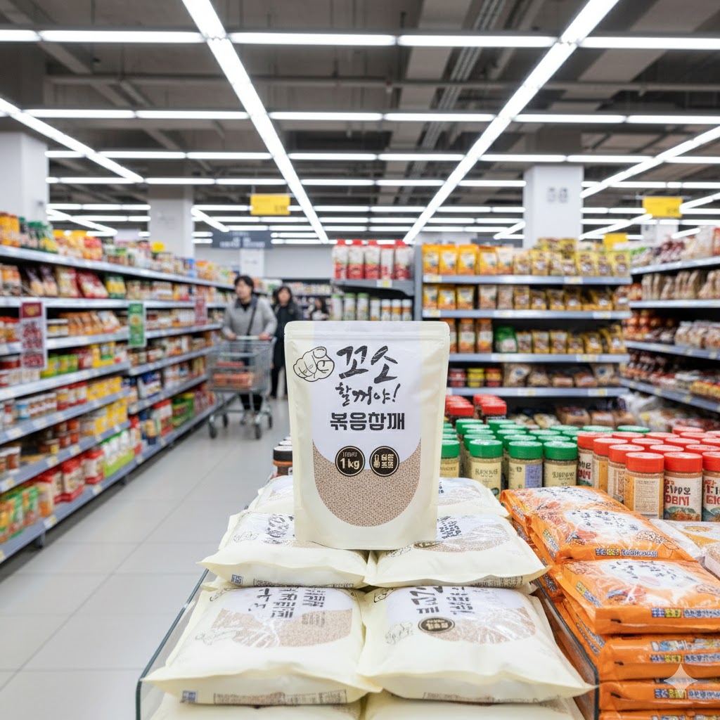 명식품본사 볶음참깨 대포장 볶은 500g, 1개 - 상세 이미지 5