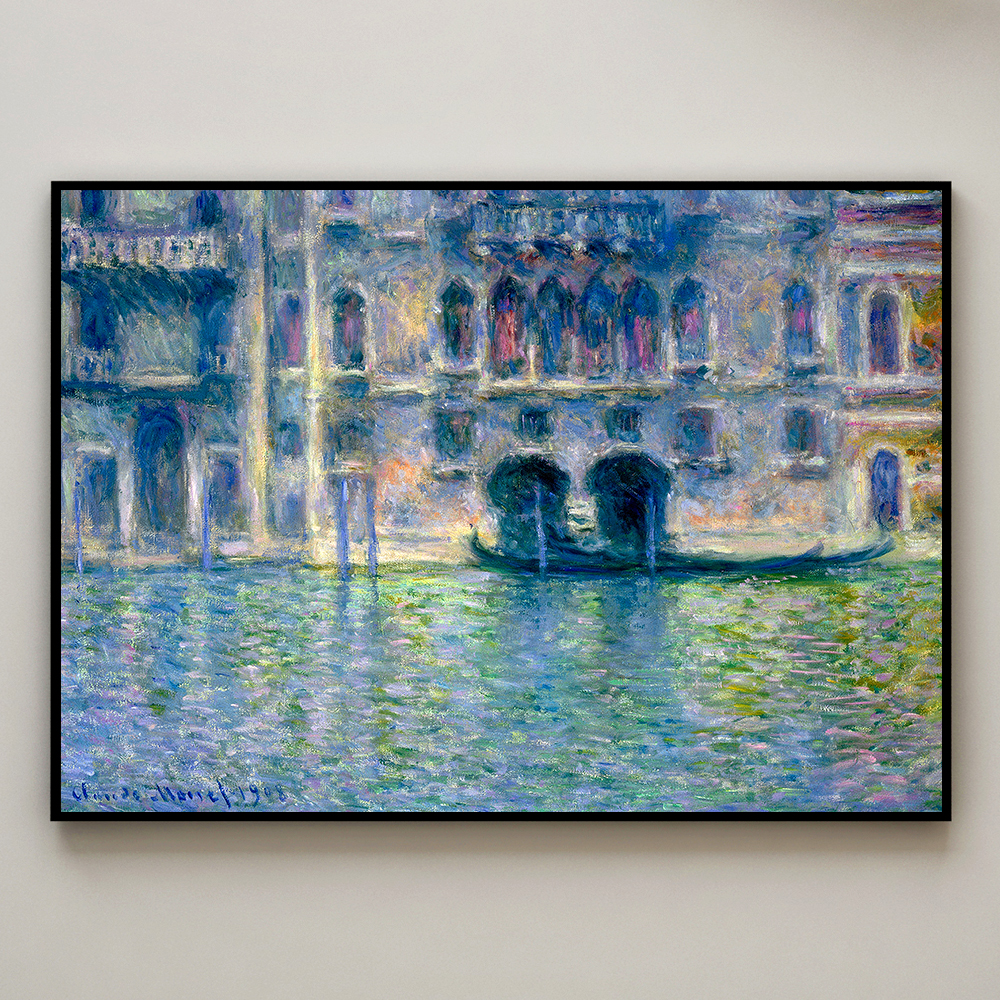 클로드 모네 인테리어 그림 액자 포스터 명화 Palazzo da Mula 1908 - 상세 이미지 3