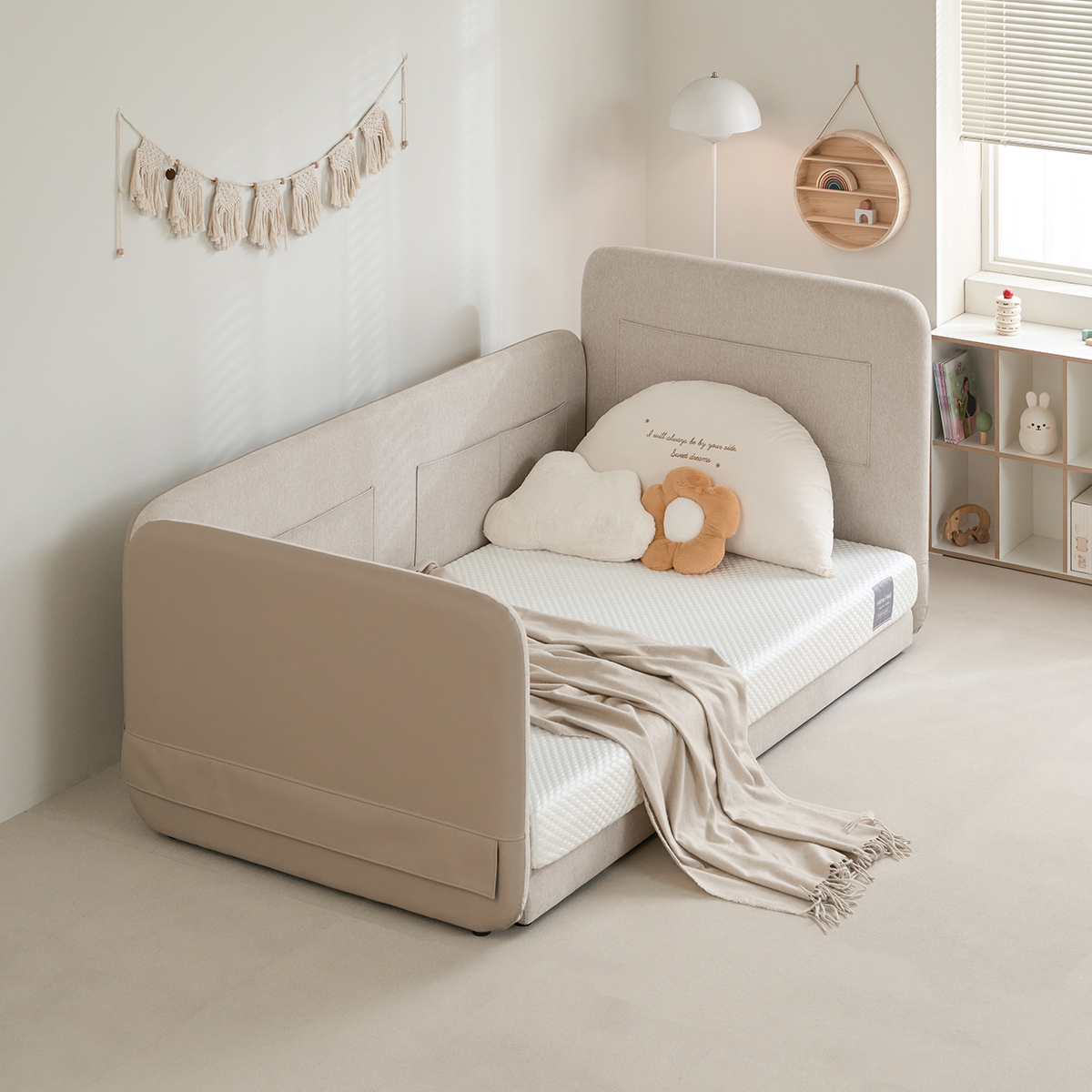 홈앤힐 리버시 데이베드 저상형 아기침대 프레임 SS