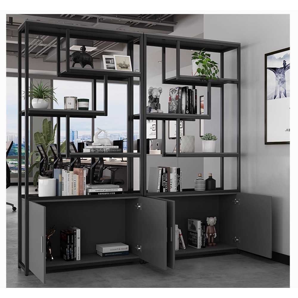 사무실 선반 칸막이 파티션 캐비닛 디스플레이 랙 책장 80x30x200 - 상세 이미지 4