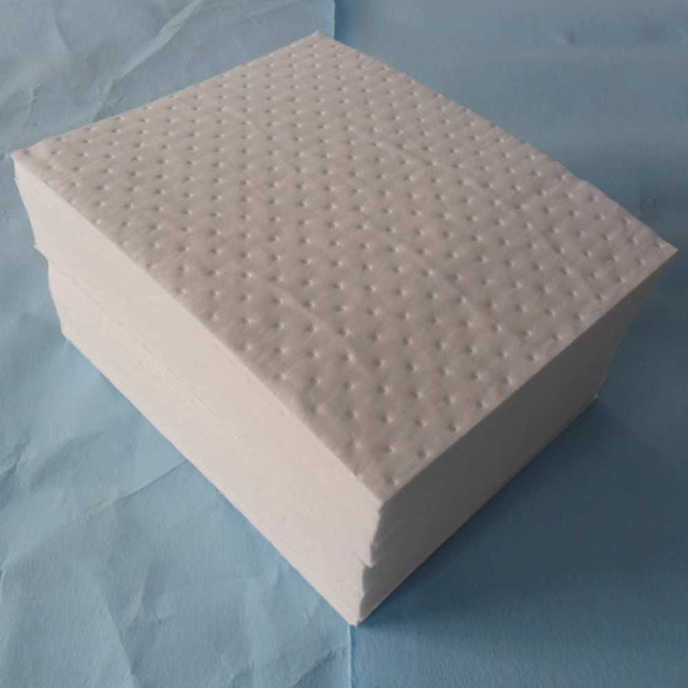 오일 패드 흡착 흡수 페이퍼 시트 와이퍼 종이 폐유 40x50cm 두께 4mm - 상세 이미지 4